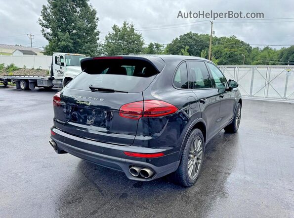 WP1AE2A24HLA72698 2017 PORSCHE CAYENNE Black Задня права чверть