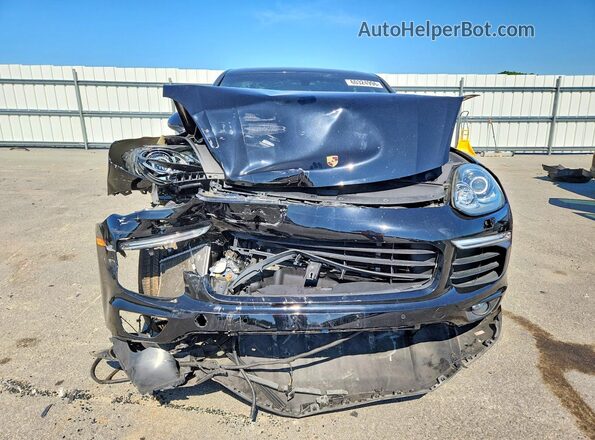 WP1AE2A26JLA71879 2018 PORSCHE CAYENNE Black Вид спереду