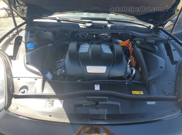WP1AE2A28GLA58589 2016 PORSCHE CAYENNE Black Вид задньої частини салону