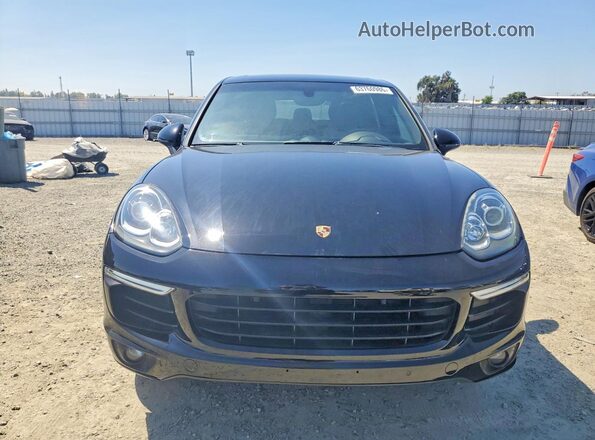 WP1AE2A28GLA58589 2016 PORSCHE CAYENNE Black Вид спереду
