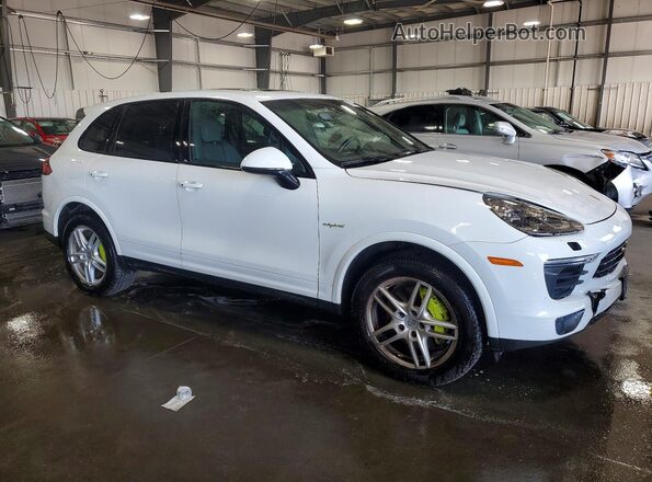 WP1AE2A29HLA70641 2017 PORSCHE CAYENNE White Delantero derecho