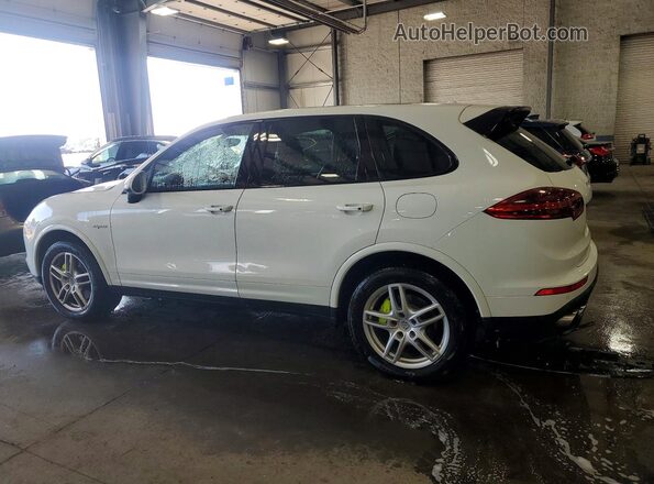 WP1AE2A29HLA70641 2017 PORSCHE CAYENNE White Trasero izquierdo