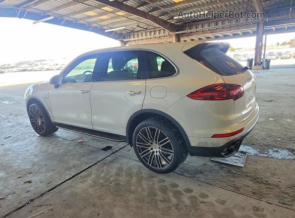 WP1AE2A2XGLA62742 2016 PORSCHE CAYENNE White Հետևի ձախ