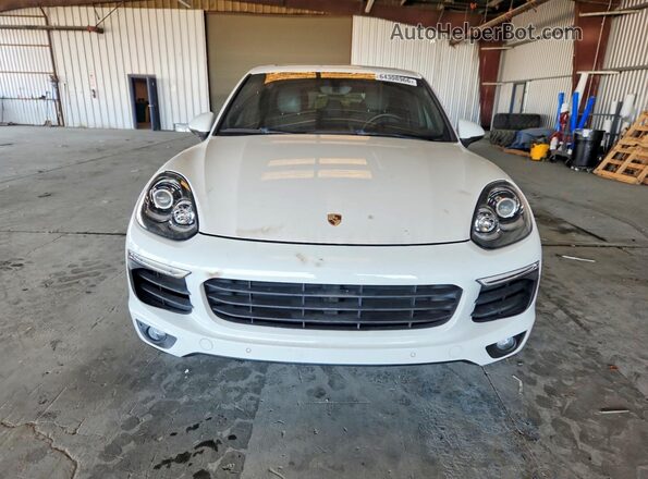 WP1AE2A2XGLA62742 2016 PORSCHE CAYENNE White Դիմացի տեսք
