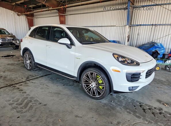 WP1AE2A2XGLA62742 2016 PORSCHE CAYENNE White Առջևի աջ