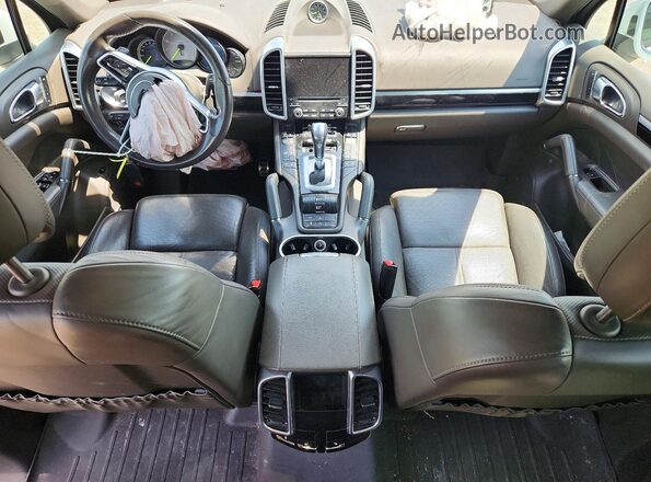 WP1AE2A2XHLA76075 2017 PORSCHE CAYENNE White Вид панелі приладів