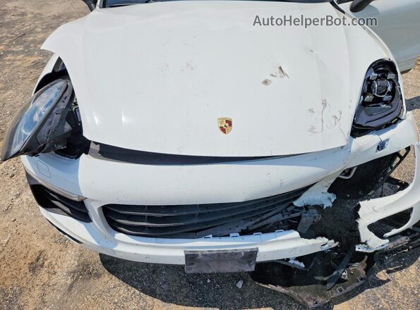 WP1AE2A2XHLA76075 2017 PORSCHE CAYENNE White Вид підкапотного простору