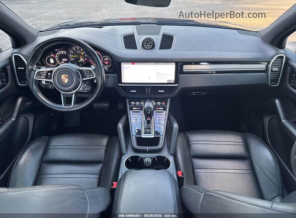 WP1AE2AY5KDA50960 2019 PORSCHE CAYENNE Черный Вид спереди