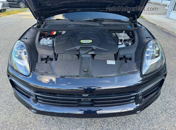 WP1AE2AY5KDA50960 2019 PORSCHE CAYENNE Black Vista de la etiqueta del VIN