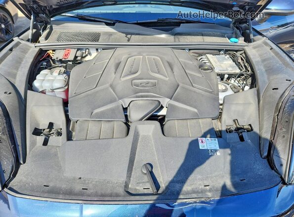 WP1AE2AYXRDA29788 2024 PORSCHE CAYENNE Синий Вид подкапотного пространства