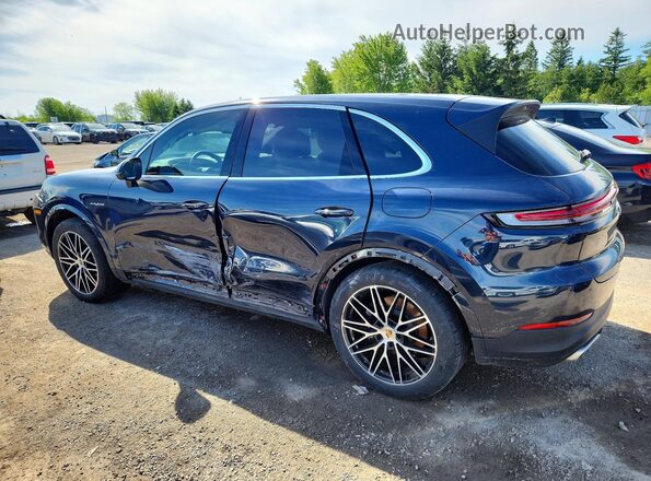 WP1AE2AYXRDA29788 2024 PORSCHE CAYENNE Синий Задняя левая четверть
