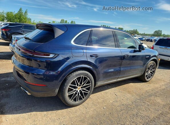 WP1AE2AYXRDA29788 2024 PORSCHE CAYENNE Синий Задняя правая четверть