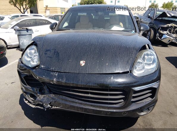 WP1AF2A22GKA41922 2016 PORSCHE CAYENNE Black Widok zestawu wskaźników