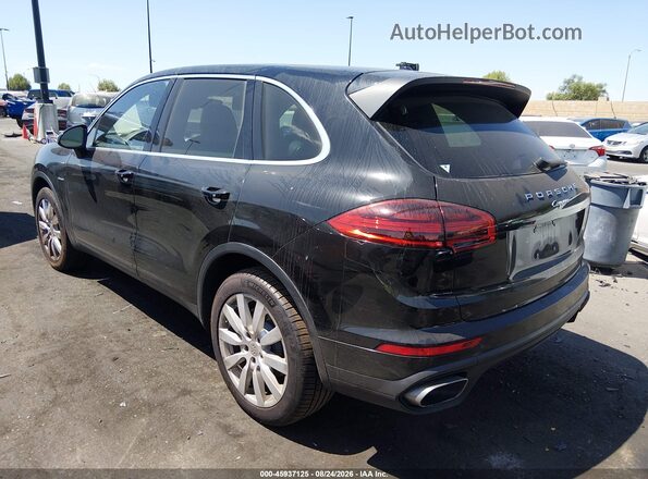WP1AF2A22GKA41922 2016 PORSCHE CAYENNE Black Tył lewy
