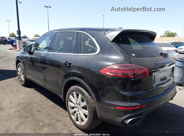 WP1AF2A22GKA41922 2016 PORSCHE CAYENNE Black Widok wnętrza 360 stopni