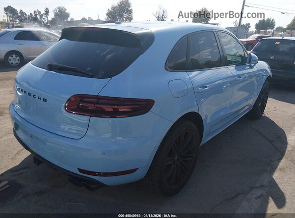 WP1AF2A53JLB70425 2018 PORSCHE MACAN Light Blue Rear right
