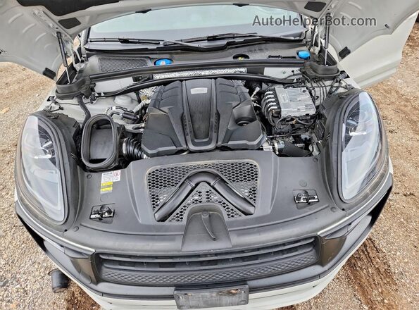 WP1AF2A53PLB57215 2023 PORSCHE MACAN Серый Вид задней части салона