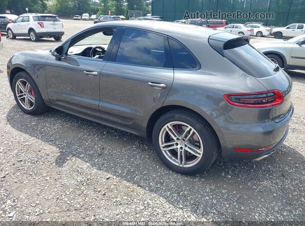 WP1AF2A55GLB93696 2016 PORSCHE MACAN Gray Tył lewy