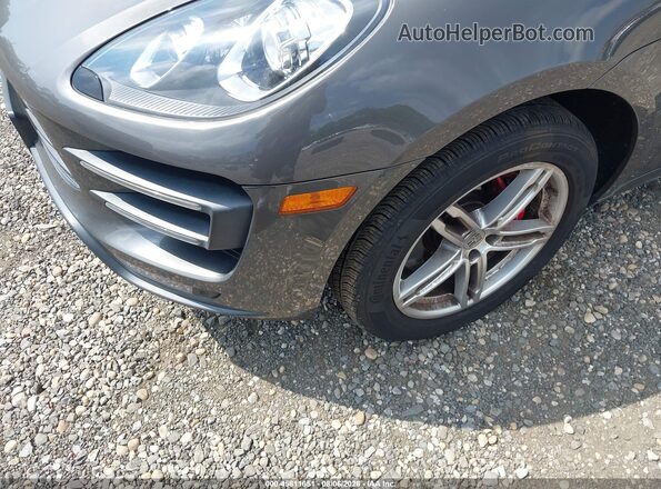 WP1AF2A55GLB93696 2016 PORSCHE MACAN Gray Widok z przodu