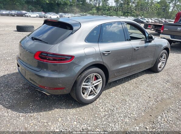 WP1AF2A55GLB93696 2016 PORSCHE MACAN Gray Tył prawy