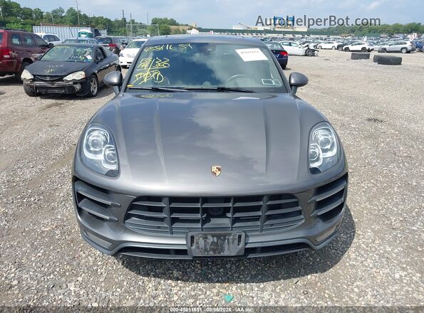 WP1AF2A55GLB93696 2016 PORSCHE MACAN Gray Widok zestawu wskaźników