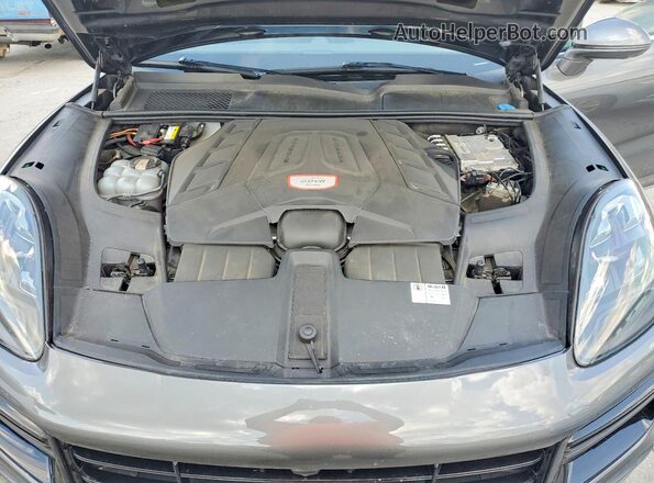 WP1AF2AY4KDA81551 2019 PORSCHE CAYENNE Gray ძრავის განყოფილების ხედი