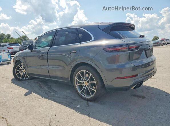 WP1AF2AY4KDA81551 2019 PORSCHE CAYENNE Gray უკანა მარცხენა