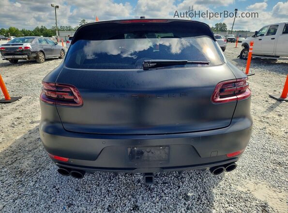 WP1AG2A54HLB53754 2017 PORSCHE MACAN Black Vista trasera