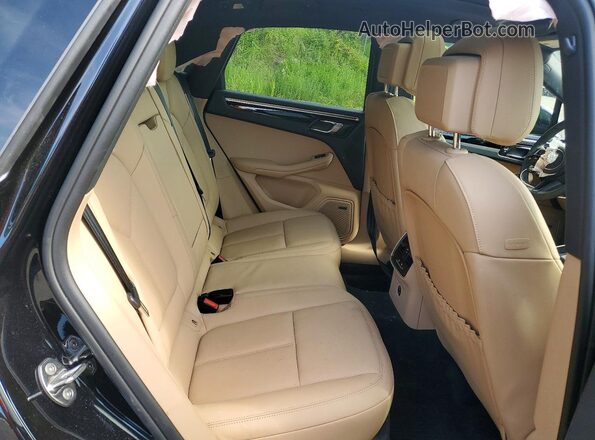 WP1AG2A55SLB42205 2025 PORSCHE MACAN Black Vista interior trasera