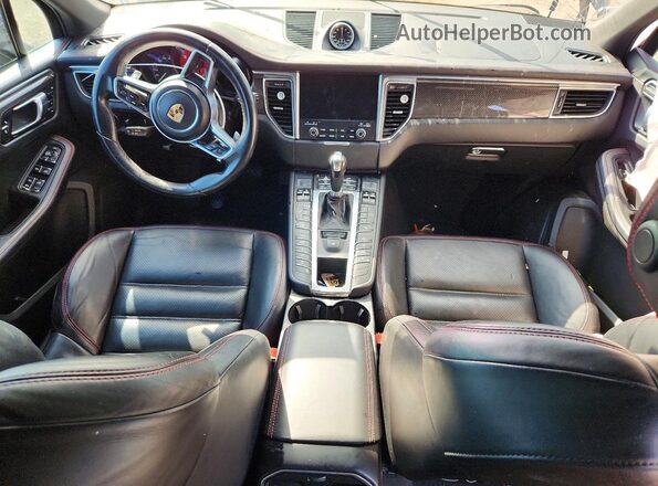 WP1AG2A57HLB56468 2017 PORSCHE MACAN Черный Вид панели приборов