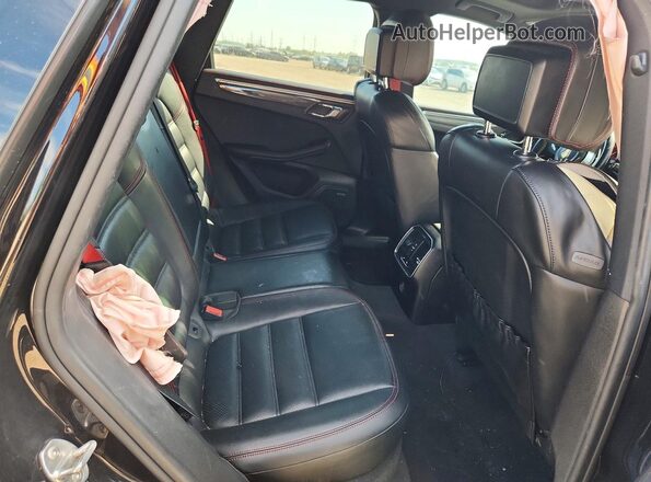 WP1AG2A57HLB56468 2017 PORSCHE MACAN Черный Вид задних сидений