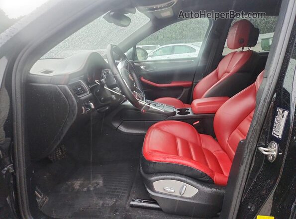 WP1AG2A58JLB64553 2018 PORSCHE MACAN Black Սալոնի դիմացի տեսք