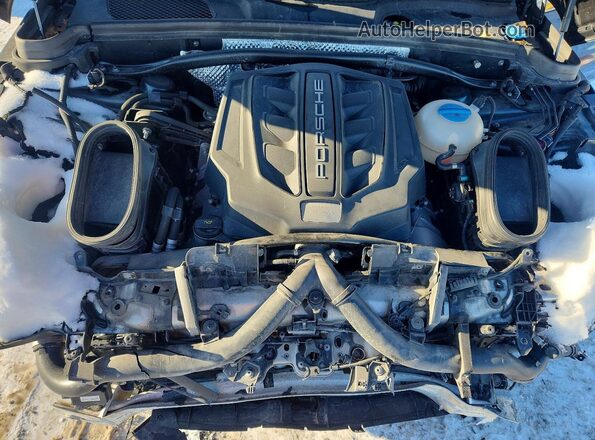 WP1AG2A59JLB62536 2018 PORSCHE MACAN Gray Вид задньої частини салону