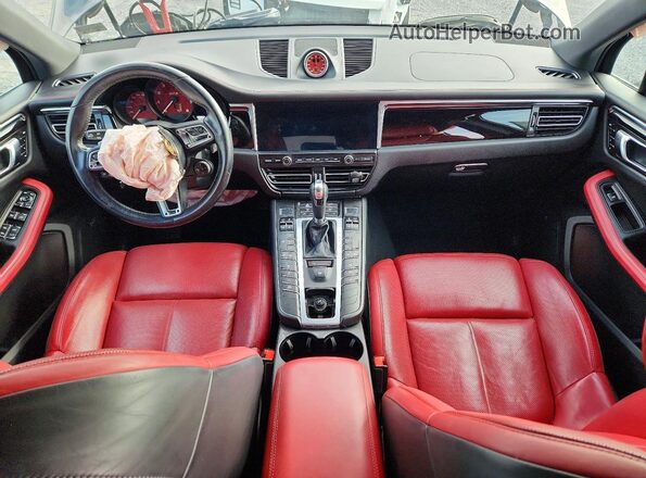 WP1AG2A59LLB56075 2020 PORSCHE MACAN Black Widok deski rozdzielczej