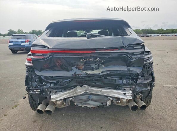 WP1AG2A5XPLB40392 2023 PORSCHE MACAN Black Widok z tyłu