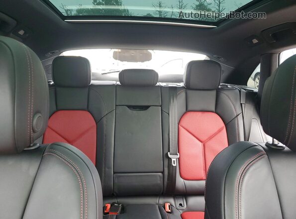 WP1AG2A5XPLB40392 2023 PORSCHE MACAN Black Widok tylnych siedzeń