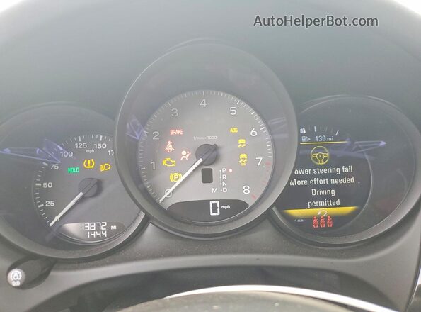WP1AG2A5XPLB40392 2023 PORSCHE MACAN Black Widok zestawu wskaźników