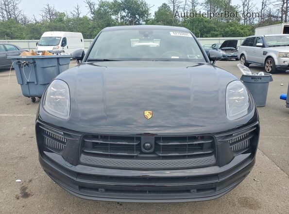 WP1AG2A5XPLB40392 2023 PORSCHE MACAN Black Widok z przodu