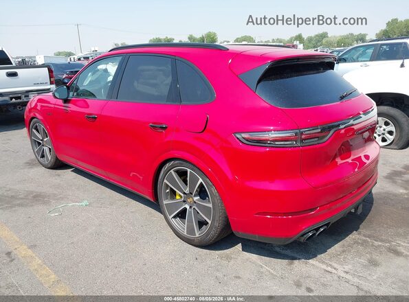 WP1AH2AY8PDA22035 2023 PORSCHE CAYENNE Красный Задняя левая четверть