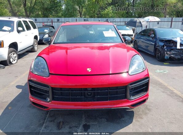 WP1AH2AY8PDA22035 2023 PORSCHE CAYENNE Красный Вид щитка приборов