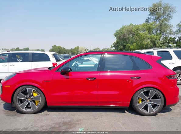 WP1AH2AY8PDA22035 2023 PORSCHE CAYENNE Красный Панорамный вид салона 360°