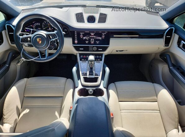 WP1BE2AY6LDA55137 2020 PORSCHE CAYENNE Серый Вид панели приборов