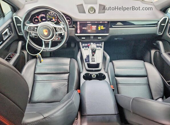 WP1BE2AY7MDA44164 2021 PORSCHE CAYENNE Black Вид панелі приладів