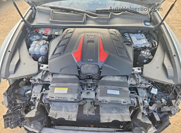 WU1ARBF12PD037563 2023 AUDI RS Silver Engine compartment view