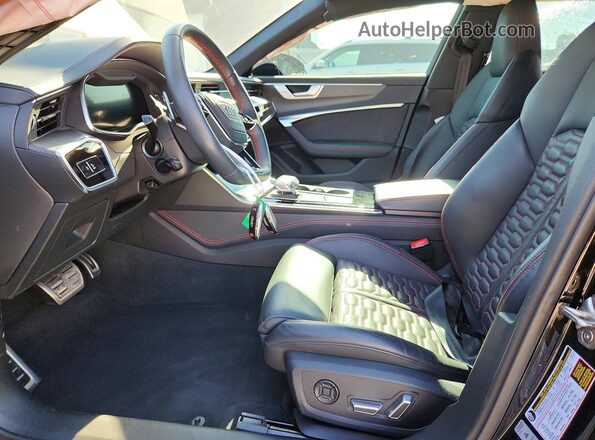 WUA1DBF24SN902754 2025 AUDI RS6 Black წინა სალონის ხედი