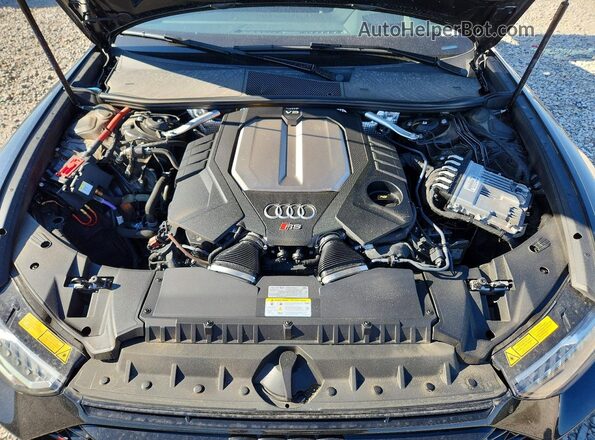 WUA1DBF24SN902754 2025 AUDI RS6 Black უკანა სალონის ხედი
