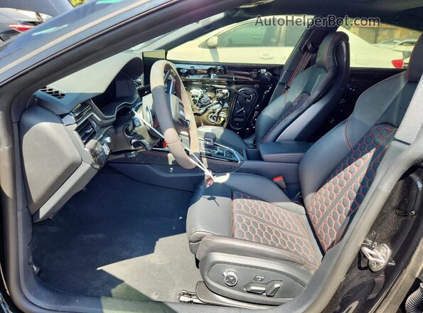 WUAAWCF55SA901033 2025 AUDI RS5 Black Widok wnętrza z przodu
