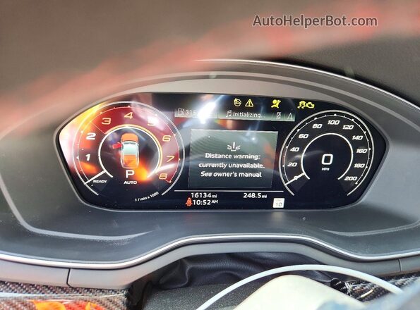 WUAAWCF55SA901033 2025 AUDI RS5 Black Widok zestawu wskaźników