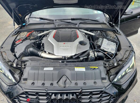 WUAAWCF58SA901463 2025 AUDI RS5 Black Widok wnętrza z tyłu
