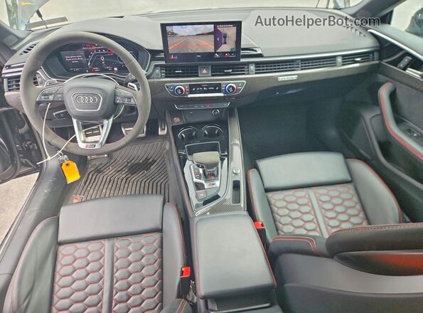 WUAAWCF58SA901463 2025 AUDI RS5 Black Widok deski rozdzielczej